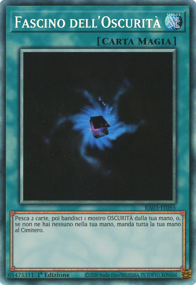 RA03-IT055 Fascino dell'Oscurita' Rara Collector 1a Edizione (IT) -NEAR MINT-