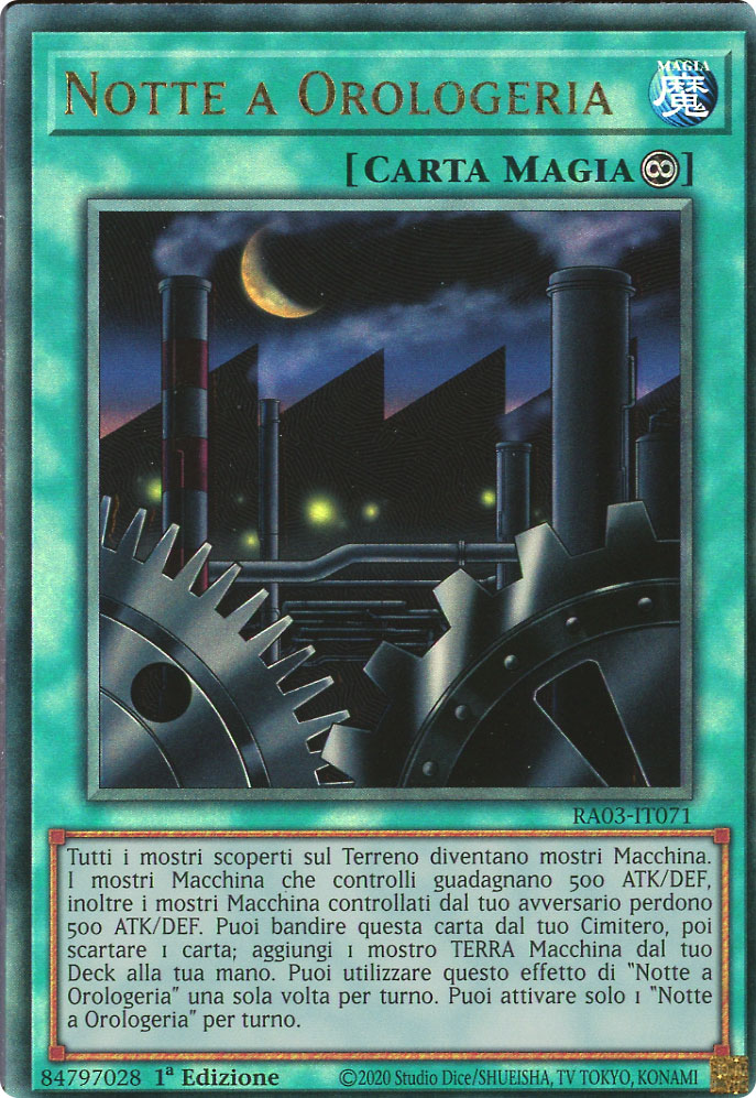 RA03-IT071 Notte a Orologeria Rara Ultimate 1a Edizione (IT) -NEAR MINT-