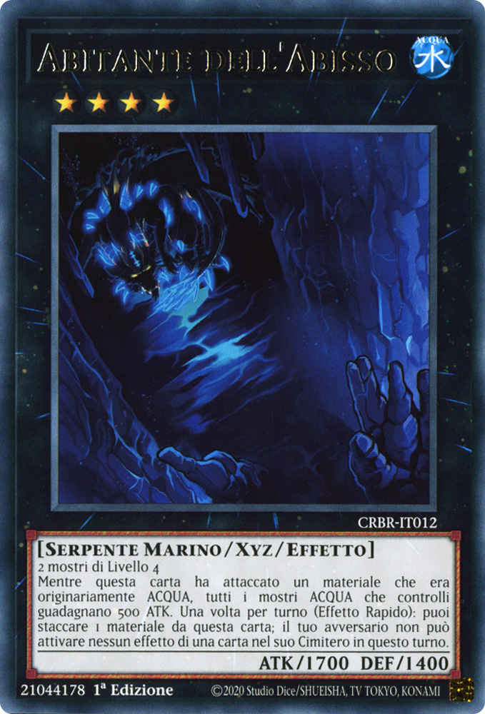 CRBR-IT012 Abitante dell'Abisso Rara 1a Edizione (IT) -NEAR MINT-