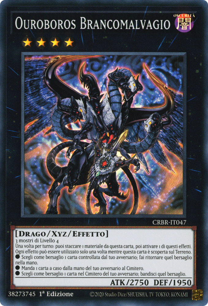 CRBR-IT047 Ouroboros Brancomalvagio Super Rara 1a Edizione (IT) -NEAR MINT-