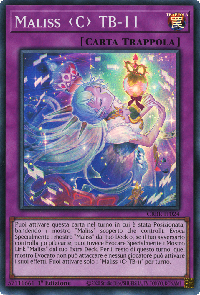 CRBR-IT024 Maliss C TB-11 Super Rara 1a Edizione (IT) -NEAR MINT-