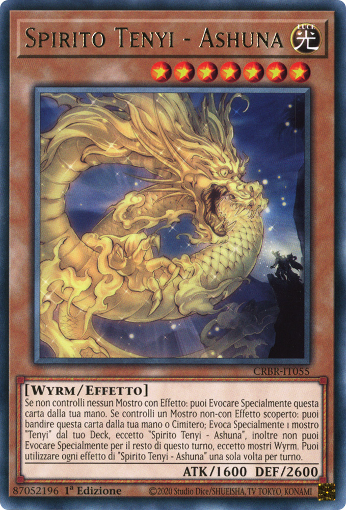 CRBR-IT055 Spirito Tenyi - Ashuna Rara 1a Edizione (IT) -NEAR MINT-