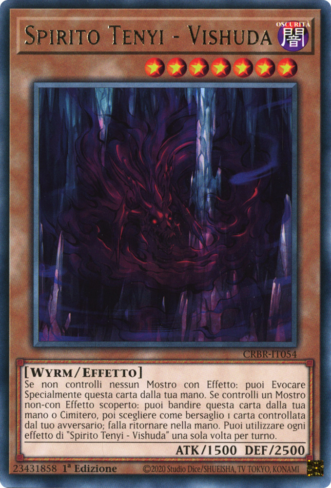 CRBR-IT054 Spirito Tenyi - Vishuda Rara 1a Edizione (IT) -NEAR MINT-