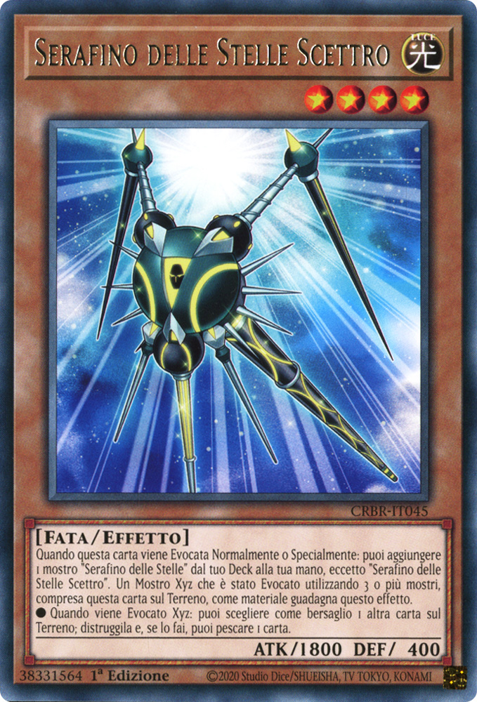 CRBR-IT045 Serafino delle Stelle Scettro Rara 1a Edizione (IT) -NEAR MINT-