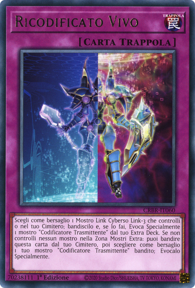 CRBR-IT060 Ricodificato Vivo Rara 1a Edizione (IT) -NEAR MINT-