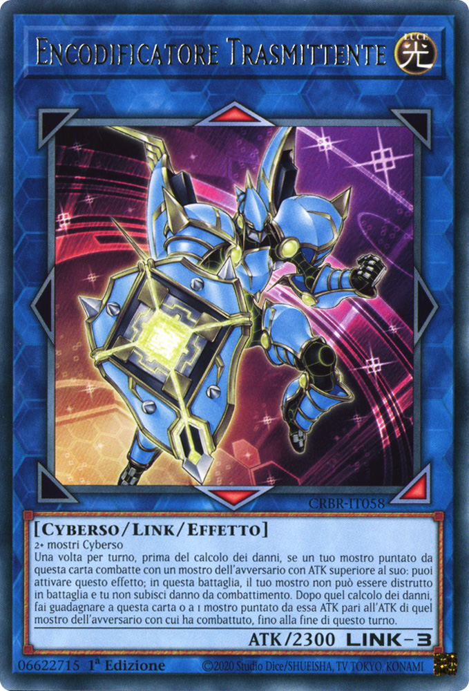 CRBR-IT058 Encodificatore Trasmittente Rara 1a Edizione (IT) -NEAR MINT-