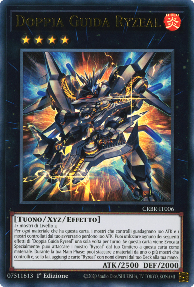 CRBR-IT006 Doppia Guida Ryzeal Ultra Rara 1a Edizione (IT) -NEAR MINT-