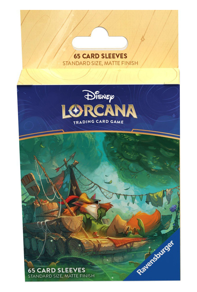 Proteggi carte standard matte pacchetto da 65 sleeves Robin Hood