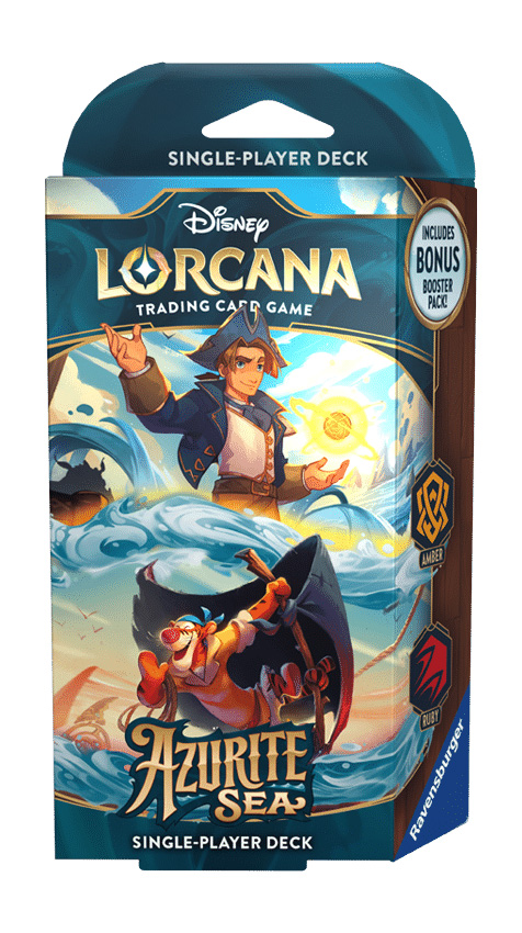 6AZS Azurite Sea: Amber & Ruby Starter Deck (Jim Hawkins & Tigger/Tigro) ( (EN)