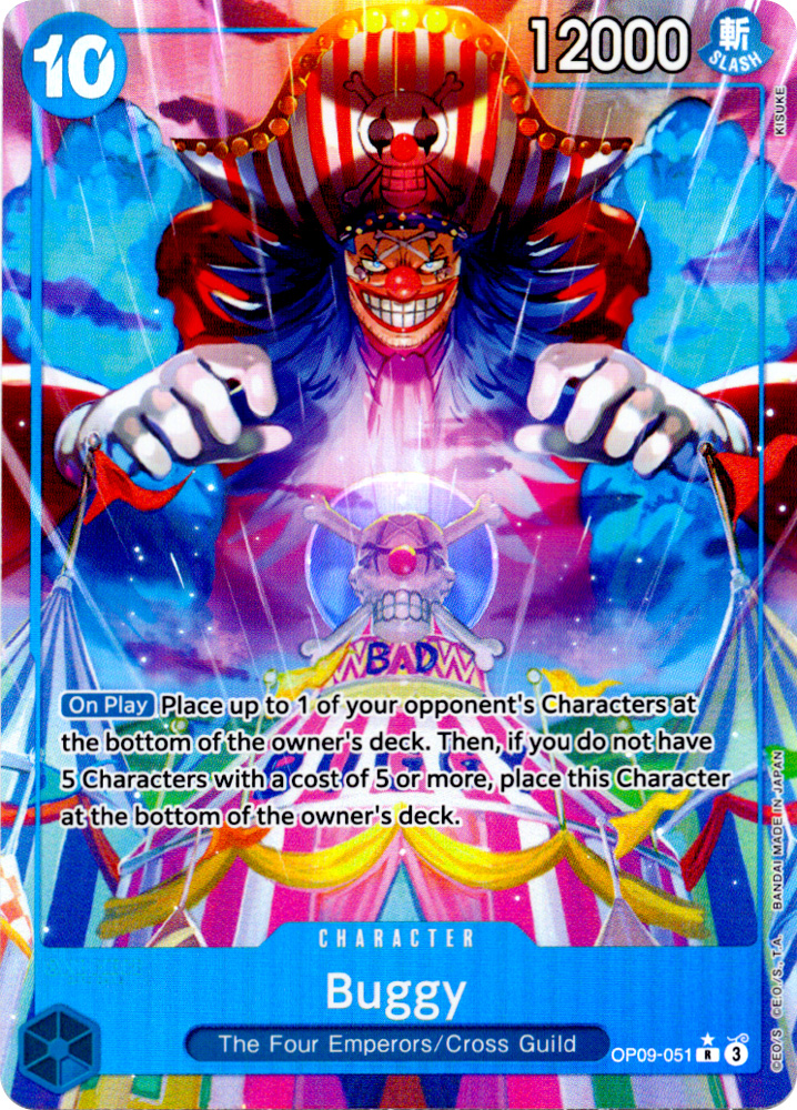 OP09-051 Buggy rare foil parallel (EN) -NEAR MINT-