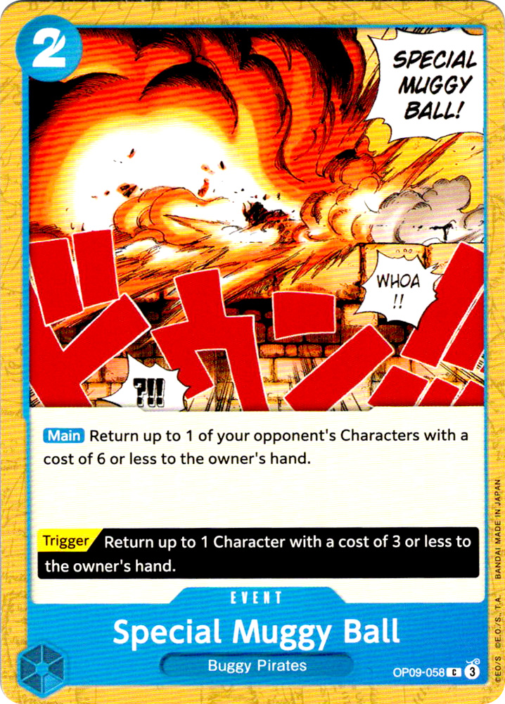 OP09-058 Special Muggy Ball common normal (EN) -NEAR MINT-