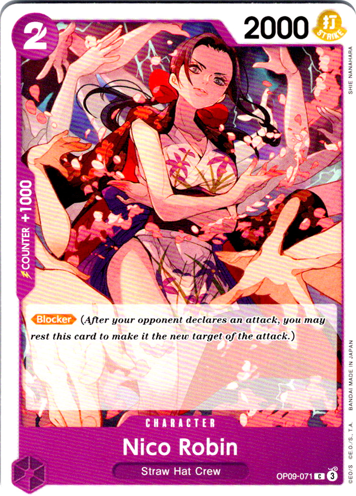 OP09-071 Nico Robin common normal (EN) -NEAR MINT-