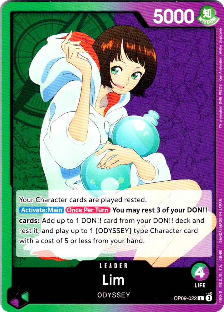 OP09-022 Lim leader normal (EN) -NEAR MINT-