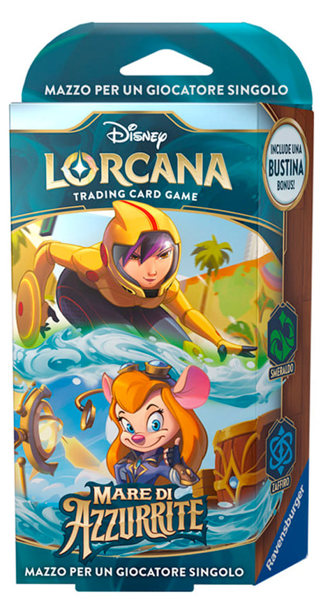 6AZS Mare di Azzurrite: Smeraldo & Zaffiro Starter Deck (Go Go Tomago & Gadget Hackrench/Scheggia) (IT)
