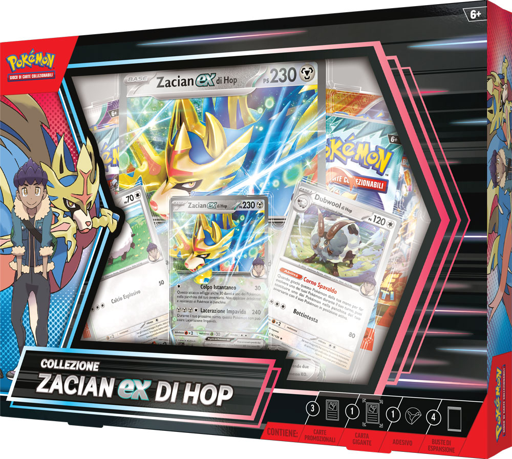 Collezione Zacian ex di Hop (IT)