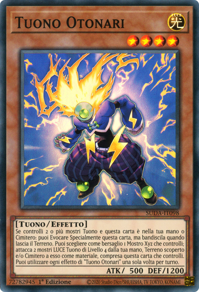 SUDA-IT098 Tuono Otonari Super Rara 1a Edizione (IT) -NEAR MINT-