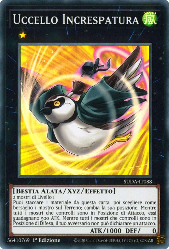 SUDA-IT088 Uccello Increspatura Super Rara 1a Edizione (IT) -NEAR MINT-