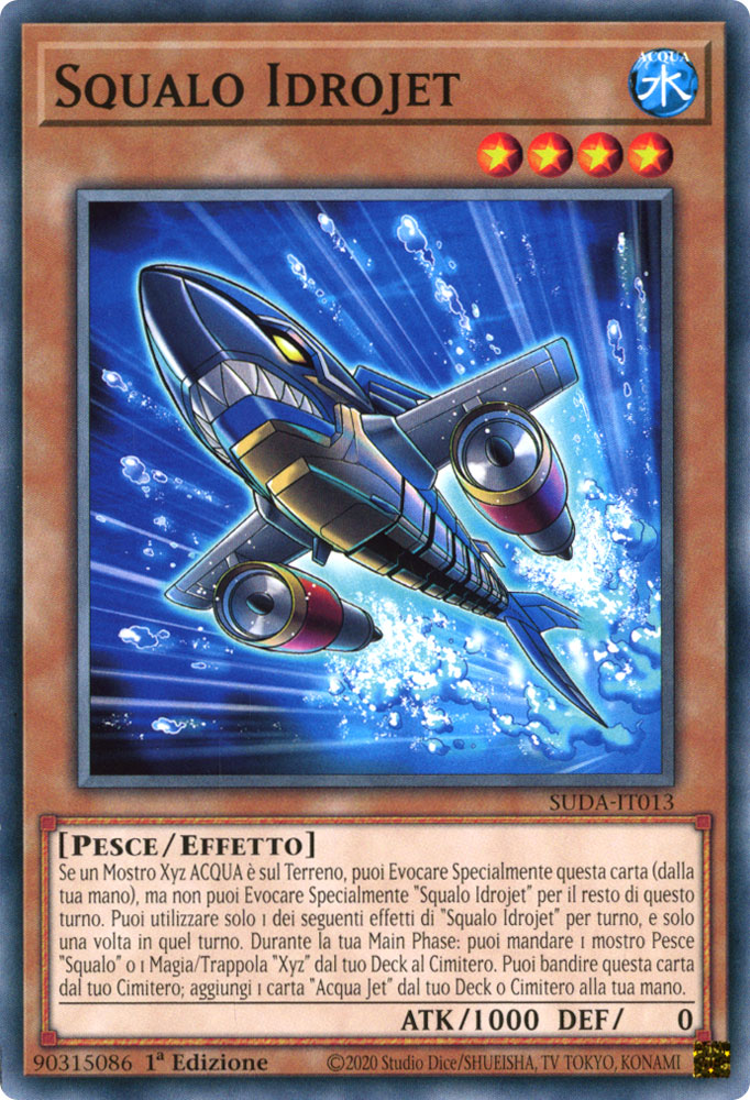 SUDA-IT013 Squalo Idrojet Comune 1a Edizione (IT) -NEAR MINT-