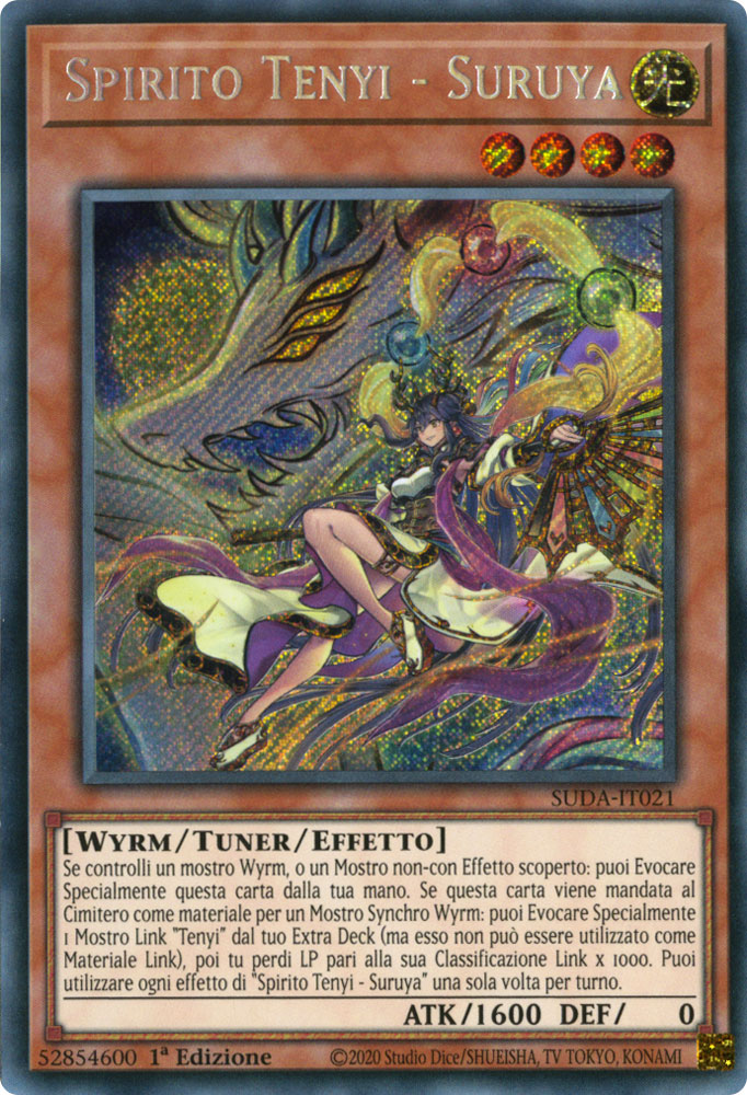 SUDA-IT021 Spirito Tenyi - Suruya Rara Segreta 1a Edizione (IT) -NEAR MINT-