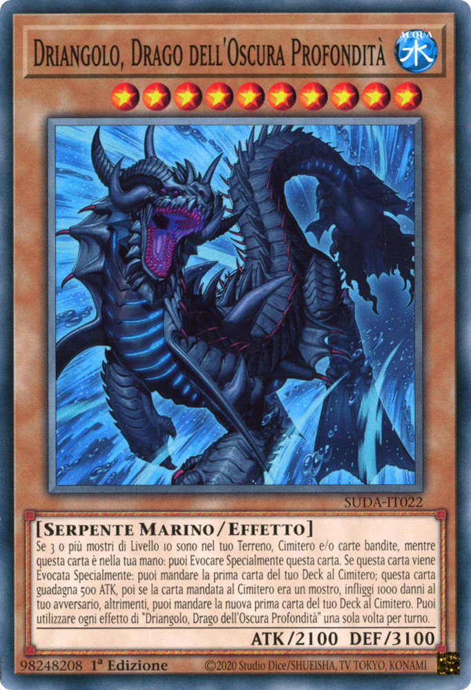 SUDA-IT022 Driangolo, Drago dell'Oscura Profondita' Comune 1a Edizione (IT) -NEAR MINT-