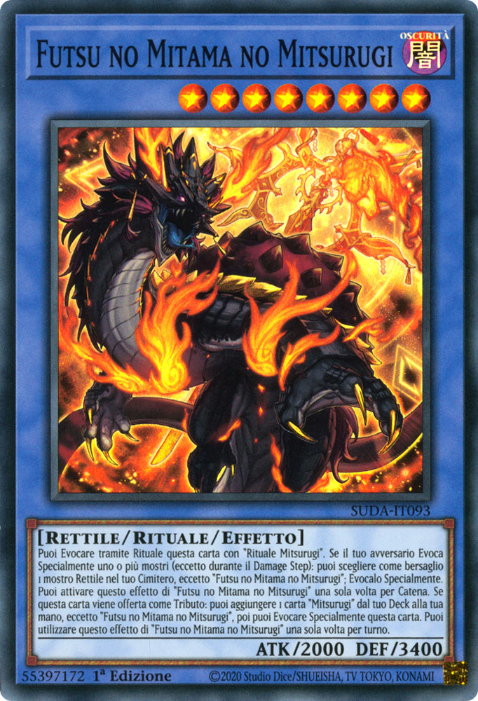 SUDA-IT093 Futsu no Mitama no Mitsurugi Super Rara 1a Edizione (IT) -NEAR MINT-