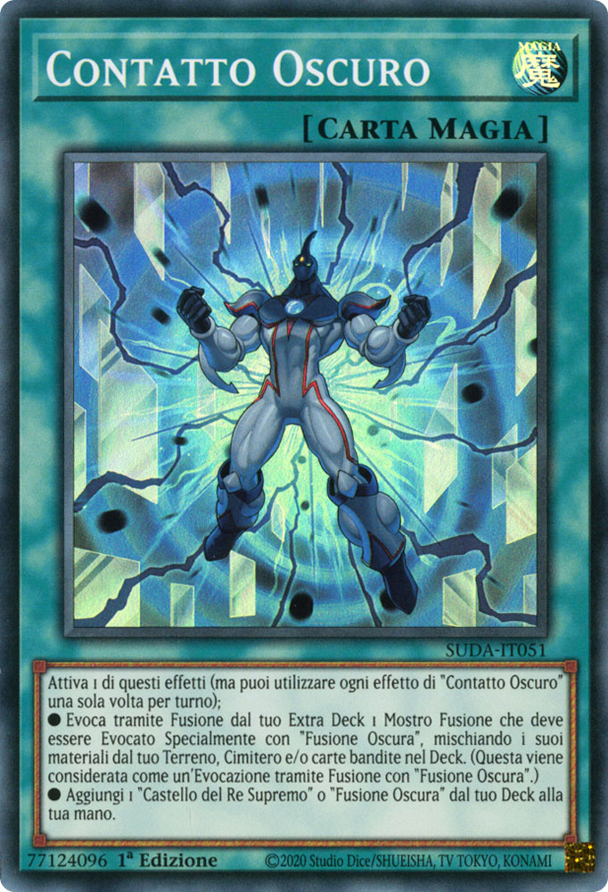 SUDA-IT051 Contatto Oscuro Super Rara 1a Edizione (IT) -NEAR MINT-
