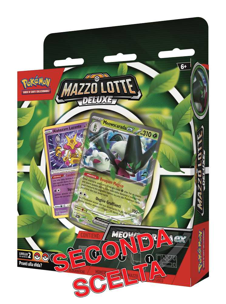 Mazzo Lotte ex Deluxe Meowscarada ex (IT) -SECONDA SCELTA-