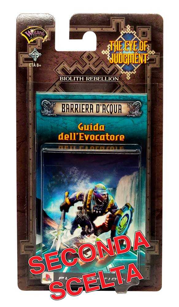 mazzo in blister tematico Barriera d'Acqua -SECONDA SCELTA-