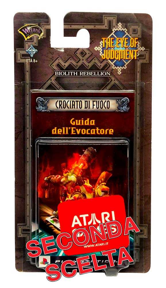 mazzo in blister tematico Crociato di Fuoco -SECONDA SCELTA-