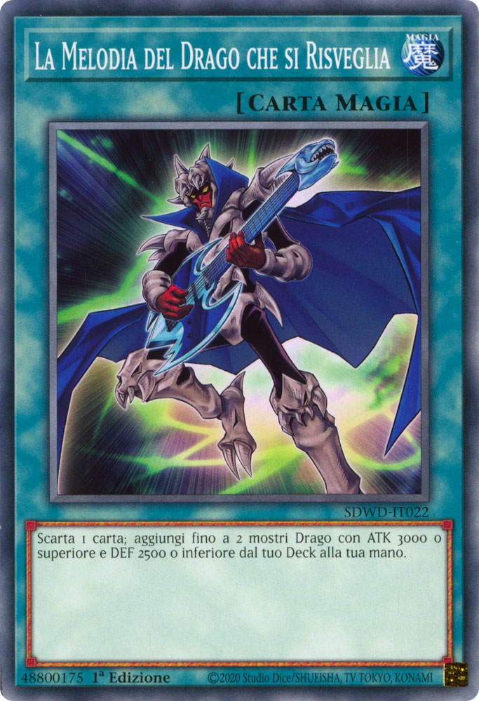 SDWD-IT022 La Melodia del Drago che si Risveglia comune 1a Edizione (IT) -NEAR MINT-