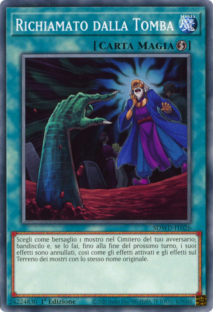 SDWD-IT026 Richiamato dalla Tomba comune 1a Edizione (IT) -NEAR MINT-