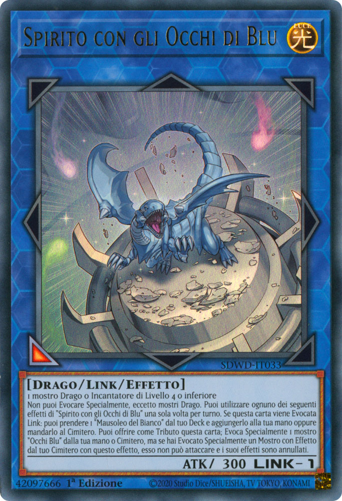 SDWD-IT033 Spirito con gli Occhi di Blu ultra rara 1a Edizione (IT) -NEAR MINT-