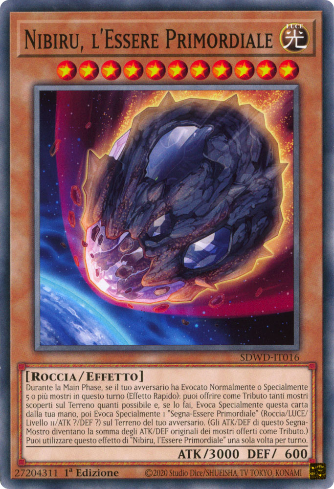 SDWD-IT016 Nibiru, l'Essere Primordiale comune 1a Edizione (IT) -NEAR MINT-
