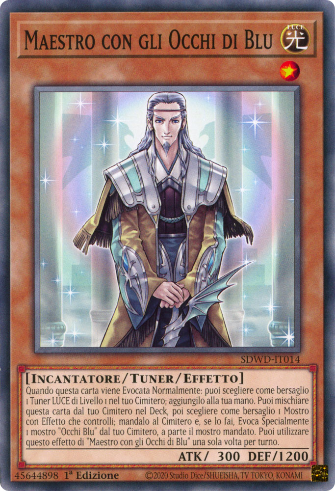 SDWD-IT014 Maestro con gli Occhi di Blu comune 1a Edizione (IT) -NEAR MINT-