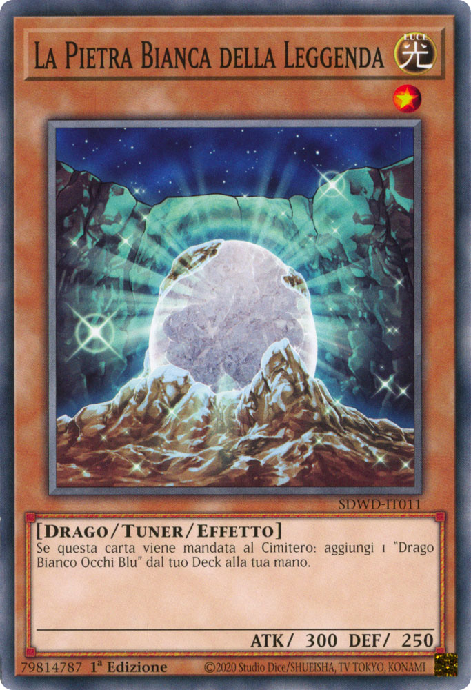 SDWD-IT011 La Pietra Bianca della Leggenda comune 1a Edizione (IT) -NEAR MINT-