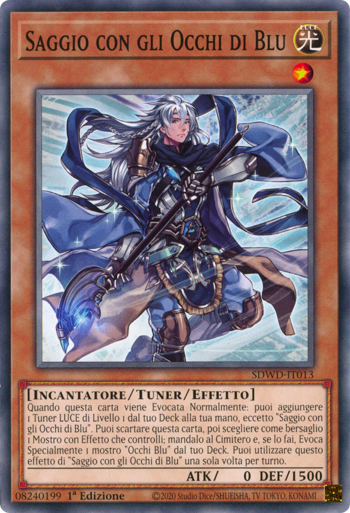 SDWD-IT013 Saggio con gli Occhi di Blu comune 1a Edizione (IT) -NEAR MINT-