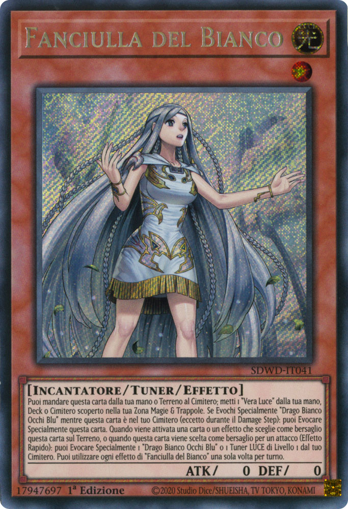 SDWD-IT041 Fanciulla del Bianco rara segreta 1a Edizione (IT) -NEAR MINT-