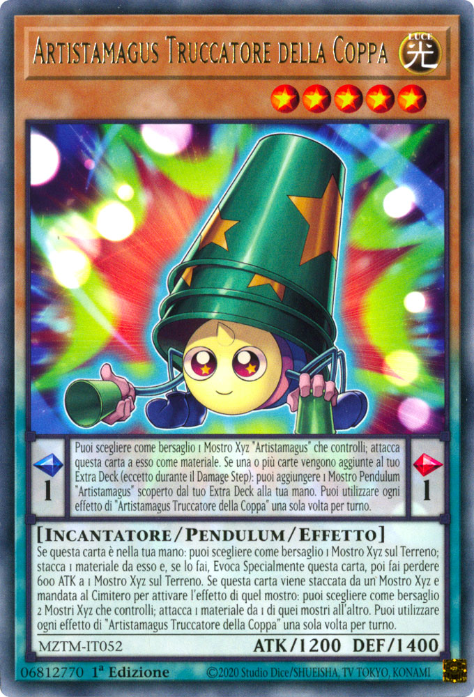 MZTM-IT052 Artistamagus Truccatore della Coppa Rara 1a Edizione (IT) -NEAR MINT-