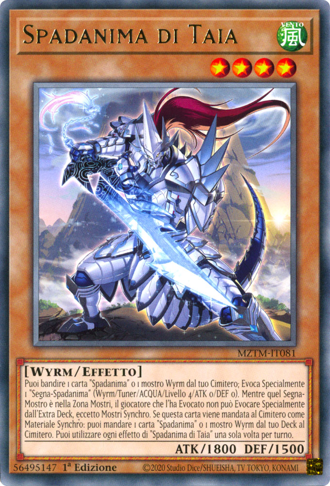 MZTM-IT081 Spadanima di Taia Rara 1a Edizione (IT) -NEAR MINT-