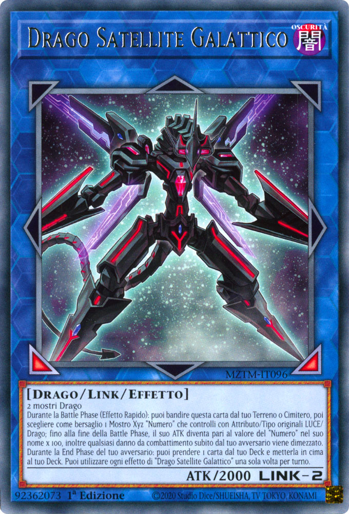 MZTM-IT096 Drago Satellite Galattico Rara 1a Edizione (IT) -NEAR MINT-