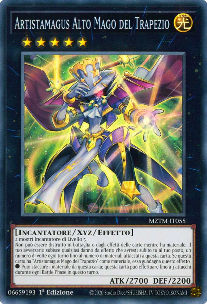 MZTM-IT055 Artistamagus Alto Mago del Trapezio Super Rara 1a Edizione (IT) -NEAR MINT-