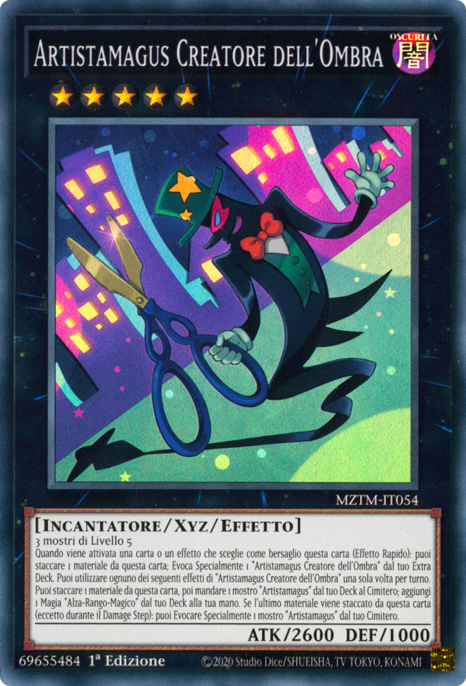 MZTM-IT054 Artistamagus Creatore dell'Ombra Super Rara 1a Edizione (IT) -NEAR MINT-