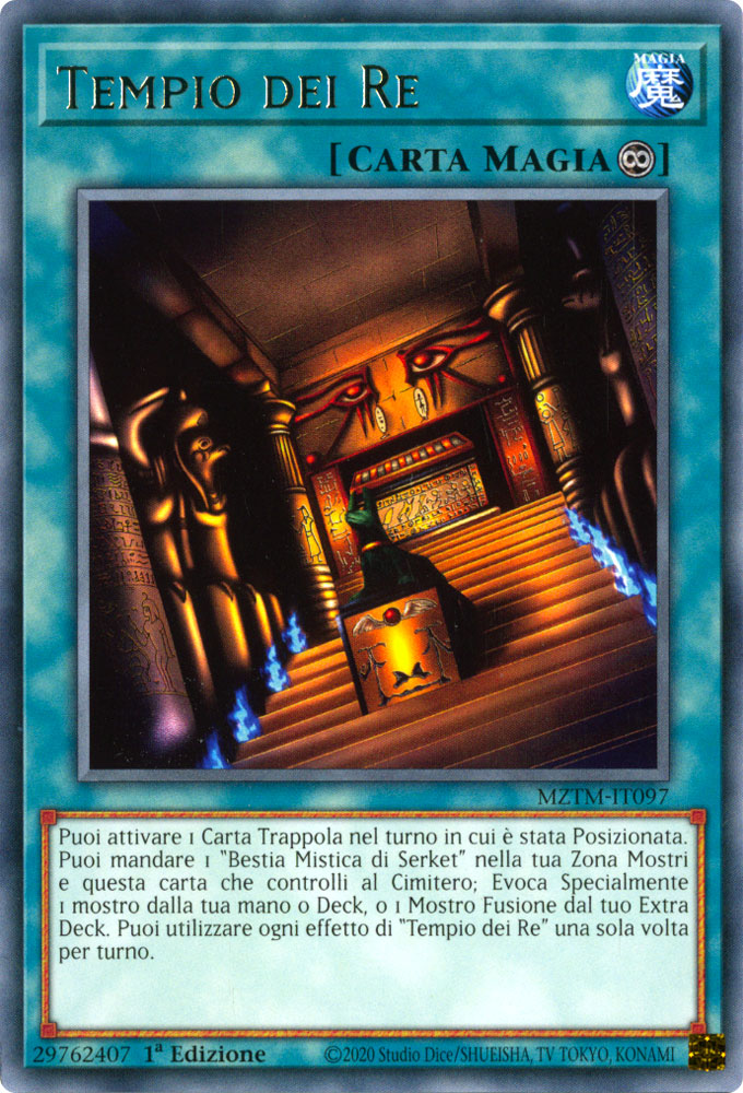 MZTM-IT097 Tempio dei Re Rara 1a Edizione (IT) -NEAR MINT-