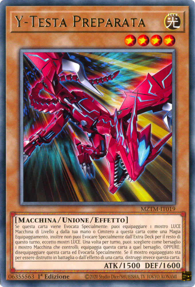 MZTM-IT019 Y-Testa Preparata Rara 1a Edizione (IT) -NEAR MINT-
