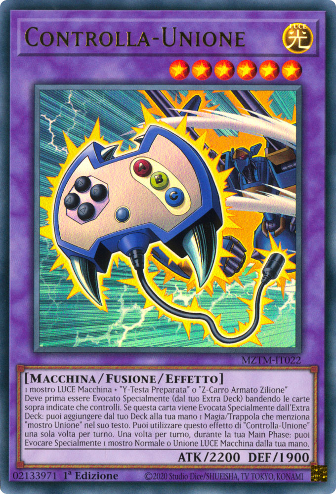 MZTM-IT022 Controlla-Unione Ultra Rara 1a Edizione (IT) -NEAR MINT-