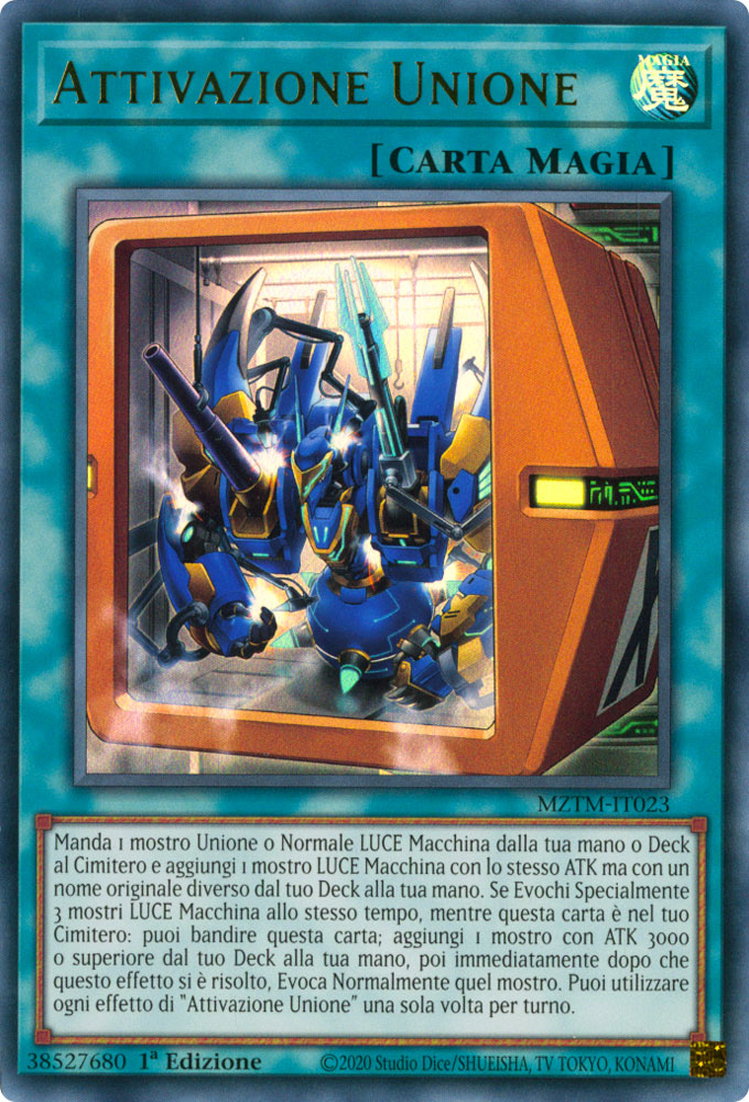 MZTM-IT023 Attivazione Unione Ultra Rara 1a Edizione (IT) -NEAR MINT-