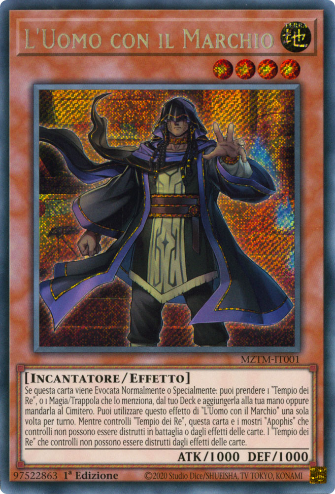 MZTM-IT001 L'Uomo con il Marchio Rara Segreta 1a Edizione (IT) -NEAR MINT-