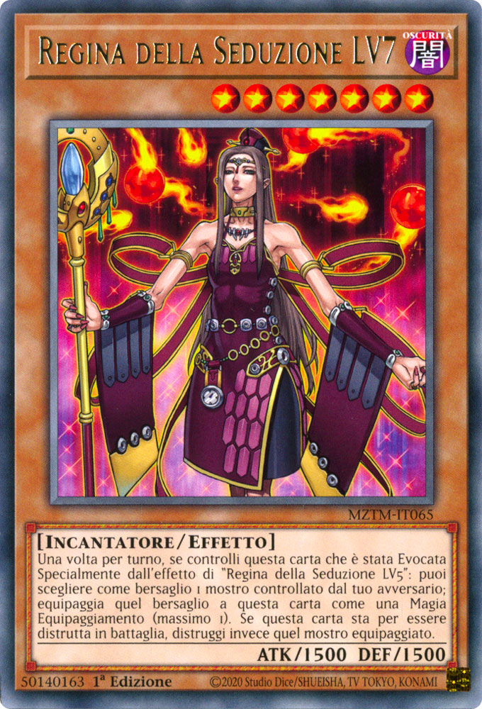 MZTM-IT065 Regina della Seduzione LV7 Rara 1a Edizione (IT) -NEAR MINT-