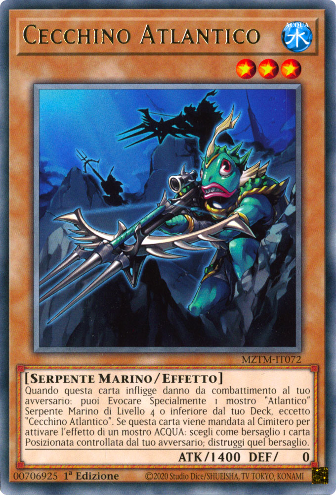 MZTM-IT072 Cecchino Atlantico Rara 1a Edizione (IT) -NEAR MINT-