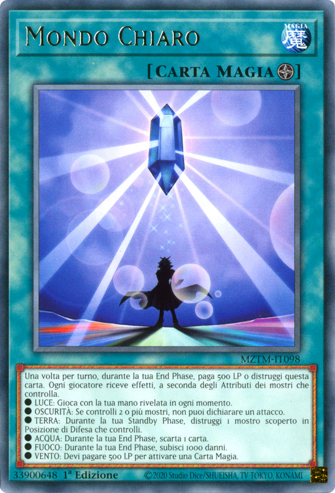 MZTM-IT098 Mondo Chiaro Rara 1a Edizione (IT) -NEAR MINT-